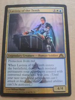 MTG 080 - Lavinia of the Tenth - Foil - Dragon's Maze - Magic the Gathering - Image 1