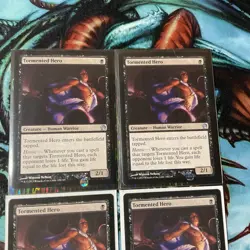 MTG Tormented Hero Theros 108/249 Regular Uncommon MINT X4 #00002 - Image 5