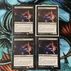 MTG Tormented Hero Theros 108/249 Regular Uncommon MINT X4 #00001 - Image 1