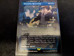 MTG Magic the Gathering Memories Returning Borderless FIN! - Image 1