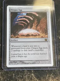 MTG: Dingus Egg 8th Edition Regular: Near Mint - Image 1