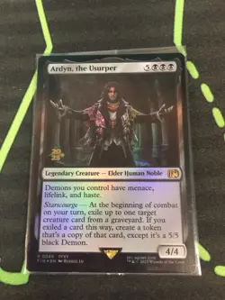 MTG Magic The Gathering Ardyn, The Usurper Foil Prerelease Promo Sealed - Image 1