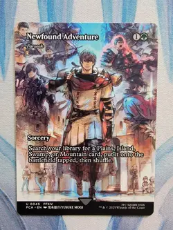 MTG Newfound Adventure (Farseek) **NM** Final Fantasy: Through the Ages (FCA) - Image 1