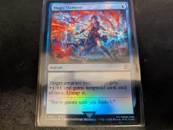 MTG Magic the Gathering FOIL Magic Damper FIN! - Image 1
