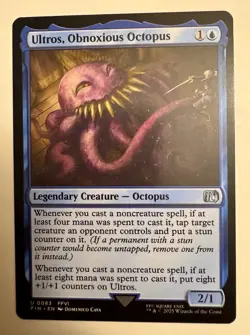 MTG - Final Fantasy: Ultros, Obnoxious Octopus (0083) - Uncommon - Near Mint - Image 1