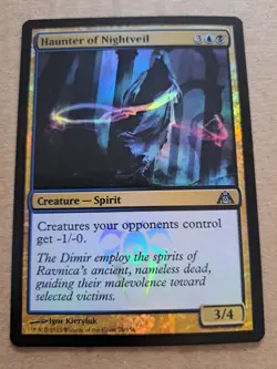 MTG foil Haunter of Nightveil Dragon's Maze 76/156 Regular Uncommon - Image 1