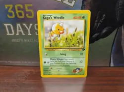 Pokemon Koga's Weedle #82/132 Gym Challenge Common Unlimited - Image 1