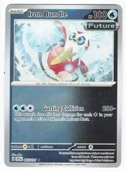 Iron Bundle - 055/191 - Reverse Holo - Surging Sparks - Pokemon - NM/M - Image 1