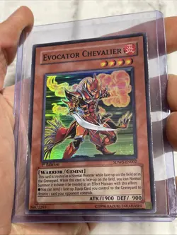 EVOCATOR CHEVALIER SDWS-EN002 1st EDITION SUPER RARE YUGIOH TCG LP Yu-Gi-Oh! - Image 1