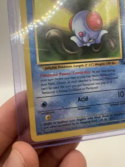 Tentacool 56/62 Fossil - 1999 - Common - Vintage - Pokemon Card TCG - Image 4