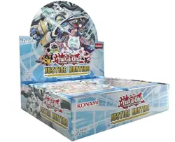 2025 Yugioh Justice Hunters 1st Edition Booster Box 24-Packs Sealed New - Image 1