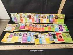 Pokemon Trading Card Game Lot 50+ Count Used Prev Played Bulk Lot - Image 1