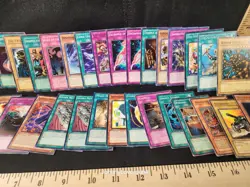 Yu Gi Oh Card Lot Played Used No Holos - Image 3