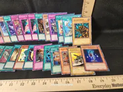 Yu Gi Oh Card Lot Played Used No Holos - Image 4