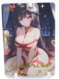 Yiyibushe - Anime Waifu HPR Trading Card - Sparkle - Image 1
