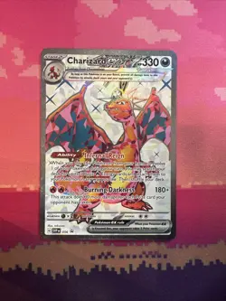 Pokemon Card Charizard ex 056 Black Star Promo Near Mint - Image 1