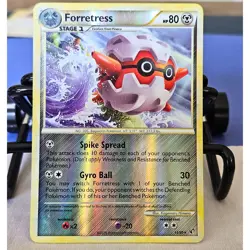 Forretress 13/90 LP Reverse Holo Rare Undaunted 2010 Pokemon Card - Image 1