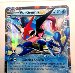 Oversized Pokemon Card Ash-Greninja EX XY133 Jumbo HP170 - Image 2