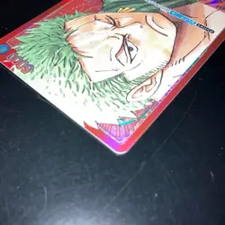 ONE PIECE Card Roronoa Zoro Parallel OP01-001 L ROMANCE DAWN Japanese from Japan - Image 3