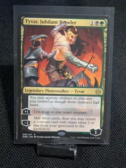 Tyvar, Jubilant Brawler (Regular - Near Mint) MtG: All Will Be One [ONE #218] - Image 1