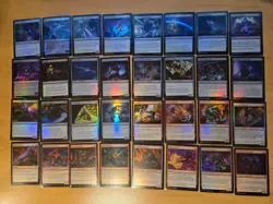 MTG Edge of Eternities Bulk 99 Common Uncommon (All Foil - No Duplicate) - Image 2