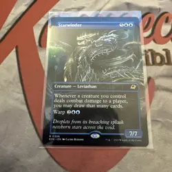 MTG Starwinder #0306 Edge Of Eternities Borderless Leviathan! Regular - Image 1