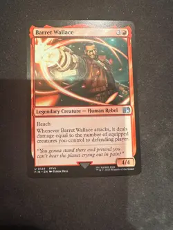 Barret Wallace - 0129 FIN MTG - Uncommon N/M - Image 1