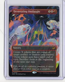 MTG Devastating Onslaught Borderless 308 Regular Edge Of Eternities EOE - Image 1
