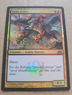 foil Spike Jester Dragon's Maze - MTG 105 - Image 1