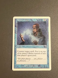 Memory Lapse #88 (MP) 7th Edition 7ED Magic MTG - Image 1