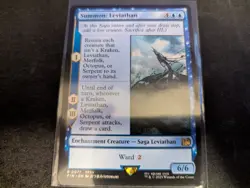 MTG Magic the Gathering Summon: Leviathan FIN! - Image 1