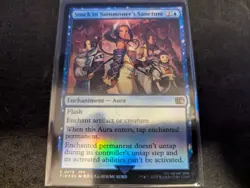 MTG Magic the Gathering FOIL Stuck in Summoner's Sanctum FIN! - Image 1