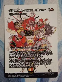 MTG Gilgamesh, Weapon Collector (Godo, Bandit Warlord) **NM** Final Fantasy - Image 1