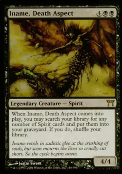 Iname, Death Aspect - Light Play MTG Champions of Kamigawa - Image 1
