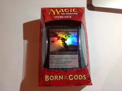 MAGIC THE GATHERING BORN OF THE GODS INTRO PACK FACT SEALD MTG - Image 1