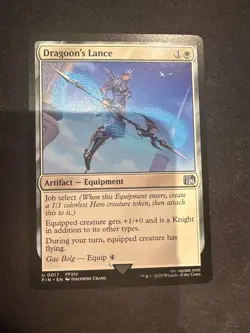 Dragoon's Lance - 0017 FIN MTG - Uncommon N/M - Image 1