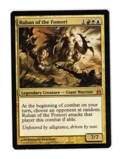 MTG - NM - Ruhan of the Fomori - Commander 221 - Image 1