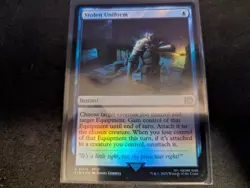 MTG Magic the Gathering FOIL Stolen Uniform FIN! - Image 1