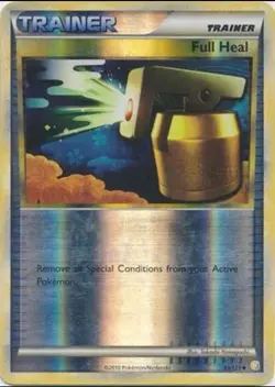 Pokemon Card - Heart Gold Soul Silver 93/123 - FULL HEAL (REVERSE holo) NM/Mint - Image 1