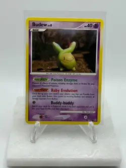 Budew 33/100 Uncommon Stormfront Pokemon Card - Image 1