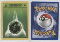 Grass Energy 1st Ed. Pokemon Gym Challenge #129 2000 15fy - Image 3