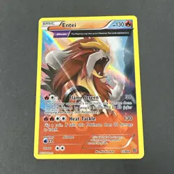 Pokemon TCG Entei 15/98 XY-Ancient Origins Reverse Holo LP - Image 4