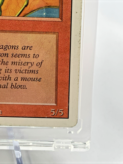 REVISED - Shivan Dragon - Played MTG Magic the Gathering Card Magnetic Holder - Image 4
