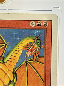 REVISED - Shivan Dragon - Played MTG Magic the Gathering Card Magnetic Holder - Image 5