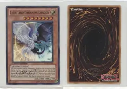 Light and Darkness Dragon YuGiOh Storm of Ragnarok Limited Edition Promo u3f - Image 3