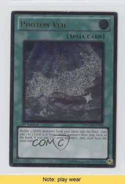 Photon Veil 1st Ed. YuGiOh Shockwave #PHSW-EN050 READ u3f - Image 1
