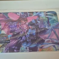 Yugioh! Playmat Back to duel Evil Twin Ki-sikil & Lil-la, Official Konami Mini - Image 3