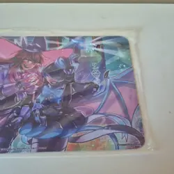 Yugioh! Playmat Back to duel Evil Twin Ki-sikil & Lil-la, Official Konami Mini - Image 4