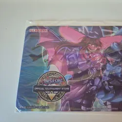 Yugioh! Playmat Back to duel Evil Twin Ki-sikil & Lil-la, Official Konami Mini - Image 2