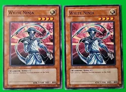 YuGiOh! TCG - White Ninja - TLM-EN025 - Common - 1st Edition - (Lot of 2) NM - Image 1